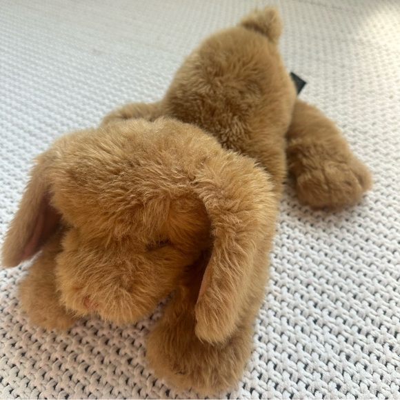 WOOZER Vintage 1990s Russ Berrie Plush Golden Retriever Dog Beans Lovable Plush - Picture 2 of 10